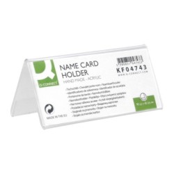 Identificador sobremesa q-connect metacrilato 95x42 mm ref.5730