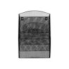 Expositor mural q-connect de pared 5 bandejas din a4 negro 9,3x31,5x44 cm