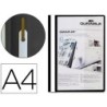 Carpeta duraplus din a4 con fastener negro durable