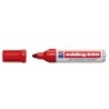 Rotulador edding punta fibra permanente 550 rojo n.2 punta redonda recargable