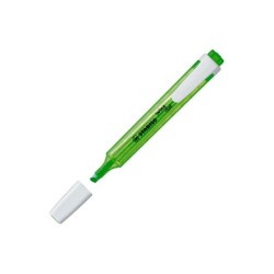 Rotulador stabilo marcador fluorescente swing cool verde
