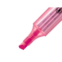 Rotulador stabilo marcador fluorescente swing cool rosa