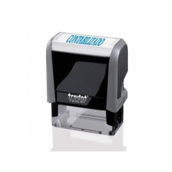 Sello entintado printy 4911 f8 p3 contabilizado almohadilla azul