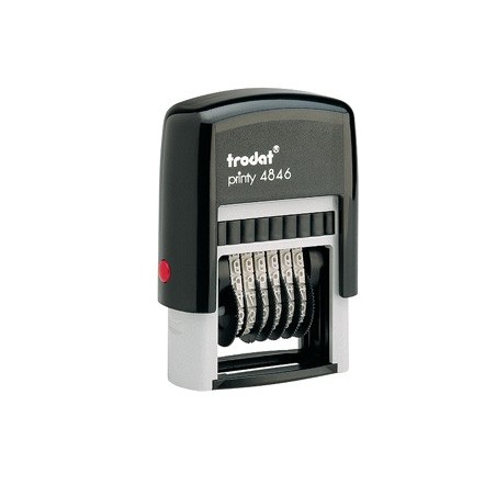 Numerador trodat manual 6 bandas 4 mm
