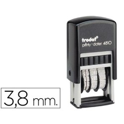 Fechador trodat entintaje automatico 3.8 mm printy 4810
