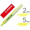 Rotulador stabilo marcador fluorescente swing cool amarillo