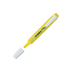 Rotulador stabilo marcador fluorescente swing cool amarillo
