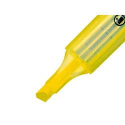 Rotulador stabilo marcador fluorescente swing cool amarillo