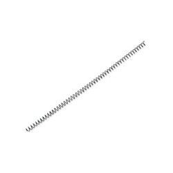 Espiral metalico yosan negro paso 64 5:1 6 mm calibre 1,00 mm
