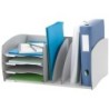 Organizador de armario paperflow gris poliestireno 245x543x340 mm