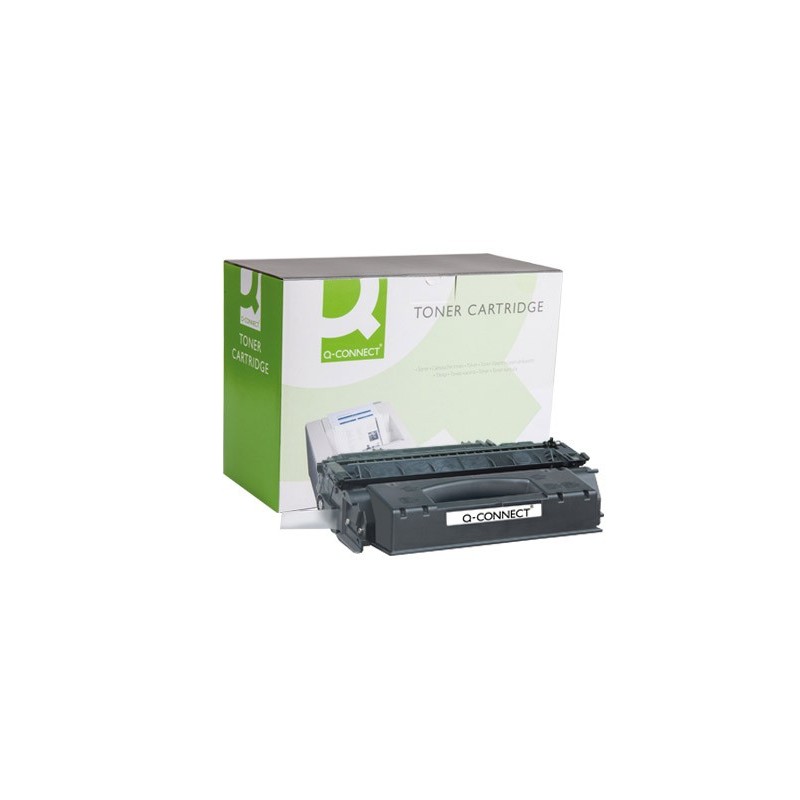 Toner q-connect compatible hp lj p2015 q7553x -7.000pag-negro