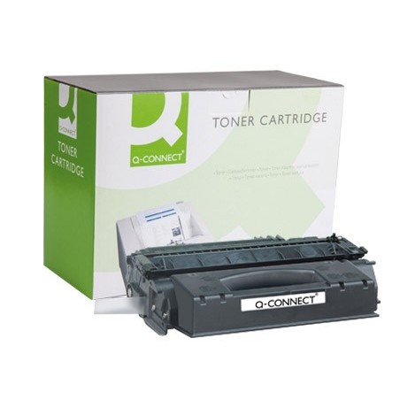 Toner q-connect compatible hp lj p2015 q7553x -7.000pag-negro