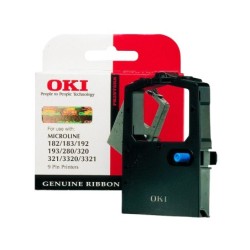 Cinta impresora oki ml280/320/321/3320/3321 cinta negra -3 millones de caracteres-