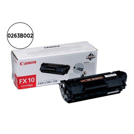 Toner canon l100/l120 fx-10 negro 2000 pag@5%