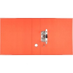 Archivador de palanca liderpapel a4 color system forrado sin rado lomo 80mm rojo compresor metalico
