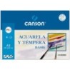 Papel acuarela basik canson din a3 370 gr pack de 6 hojas