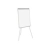 Pizarra blanca q-connect con tripode 90x70x195cm para convenciones superficie lacadamagnetica escritura directa