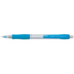 Portaminas pilot super grip celeste 0,5 mm sujecion de caucho