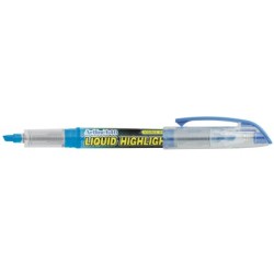 Rotulador artline fluorescente ek-640 azul punta biselada