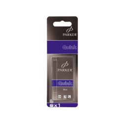 Tinta estilografica parker azul real caja de 5 cartuchos
