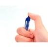 Boligrafo q-connect retractil con sujecion de caucho tinta aceite 0,7 mm color azul
