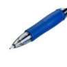 Boligrafo q-connect retractil con sujecion de caucho tinta aceite 0,7 mm color azul