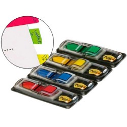 Banderitas separadoras flechas dispensador 4 colores clasicospost-it index 684arr3 96 banderitas