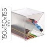 Archicubo archivo 2000 aspa organizador modular plastico 150x150x155 mm incluye 2 clips de sujecion