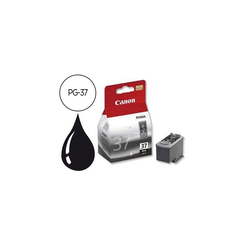 Ink-jet canon ip1800/2500 negro pg-37