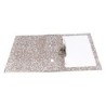 Archivador de palanca liderpapel cuarto apaisado classic red sin rado lomo 80mm gris compresor metalico