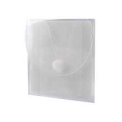 Sobre para cd q-connect polipropileno autoadhesivo convelcro-bolsa con 5 unidades-