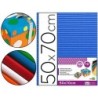 Carton ondulado liderpapel 50 x 70cm 320g/m2 azul