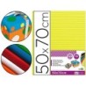 Carton ondulado liderpapel 50 x 70cm 320g/m2 amarillo