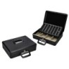 Caja caudales q-connect 14,5\ 370x290x110 mm con portamonedas y bandeja para billetes