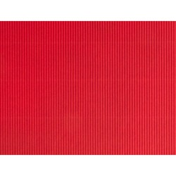 Carton ondulado liderpapel 50 x 70cm 320g/m2 rojo