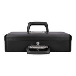 Caja caudales q-connect 14,5\ 370x290x110 mm con portamonedas y bandeja para billetes