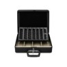 Caja caudales q-connect 14,5\ 370x290x110 mm con portamonedas y bandeja para billetes