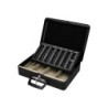 Caja caudales q-connect 14,5\ 370x290x110 mm con portamonedas y bandeja para billetes