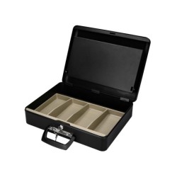 Caja caudales q-connect 14,5\ 370x290x110 mm con portamonedas y bandeja para billetes