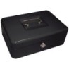 Caja caudales q-connect 10\ 250x180x90 mm negra con portamonedas
