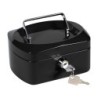Caja caudales q-connect 6\ 152x115x80 mm negra con portamonedas