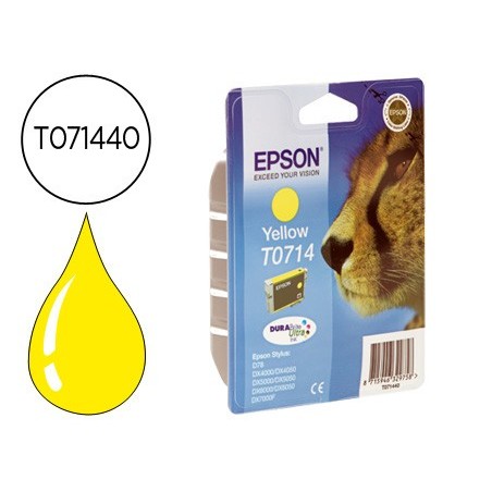 Ink-jet epson stylus d78 dx4000/dx4050/dx500/dx5050 dx6000/dx6050/dx7000f amarillo
