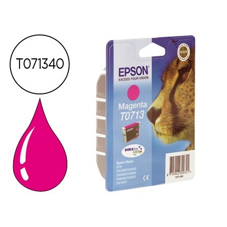 Ink-jet epson stylus d78 dx400 0 dx4050 dx5000 dx5050 dx6000 dx6050 dx7000f magenta