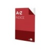Indice liderpapel tapa cartoncillo cuarto 24 hojas 70g/m2 colores surtidos