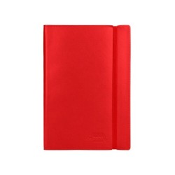Libreta indice liderpapel similpiel a7 120 hojas 70g/m2 color rojo