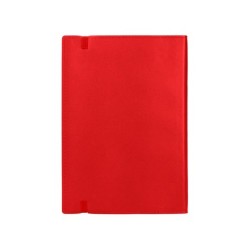 Libreta indice liderpapel similpiel a7 120 hojas 70g/m2 color rojo