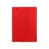 Libreta indice liderpapel similpiel a7 120 hojas 70g/m2 color rojo