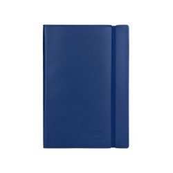 Libreta indice liderpapel similpiel a6 120 hojas 70g/m2 color azul