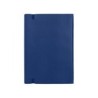 Libreta indice liderpapel similpiel a6 120 hojas 70g/m2 color azul