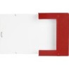 Carpeta proyectos liderpapel folio lomo 90mm carton gofrado roja